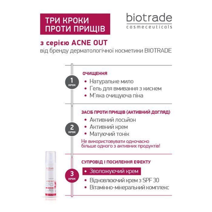 *Уцінка*_ЗВОЛОЖУВАЛЬНИЙ КРЕМ "ГІДРО АКТИВ" ACNE OUT 60 мл